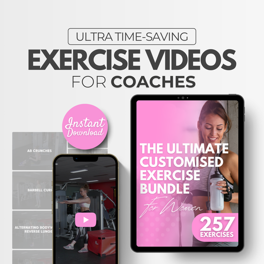 The Ultimate 257 Video Customised Exercise Bundle For Women