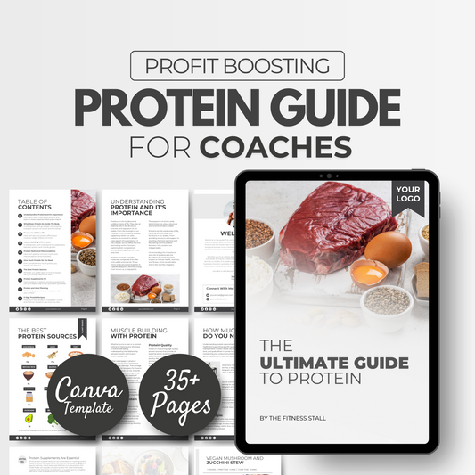 The Ultimate Guide to Protein: Fully Editable Template
