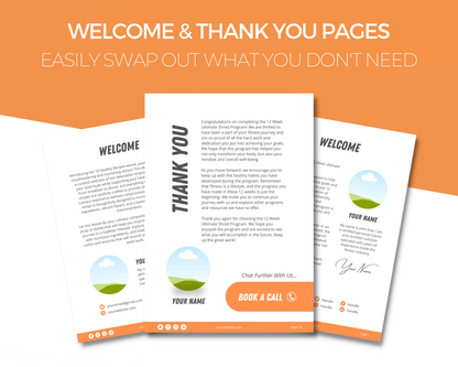 10 Healthy Recipes Ebook: Fully Editable Template ($5 Taster Template)